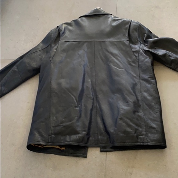 Andrew Marc lined leather coat - Picture 8 of 8